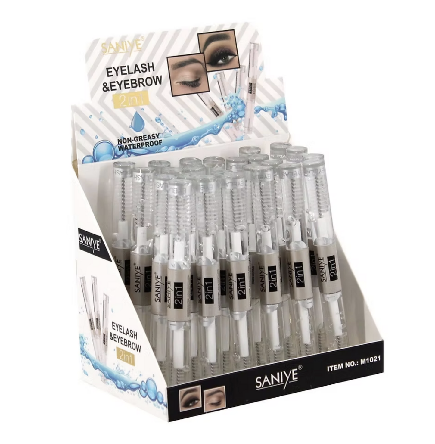 Gel para cejas y pestañas m1021 (24 Piezas)