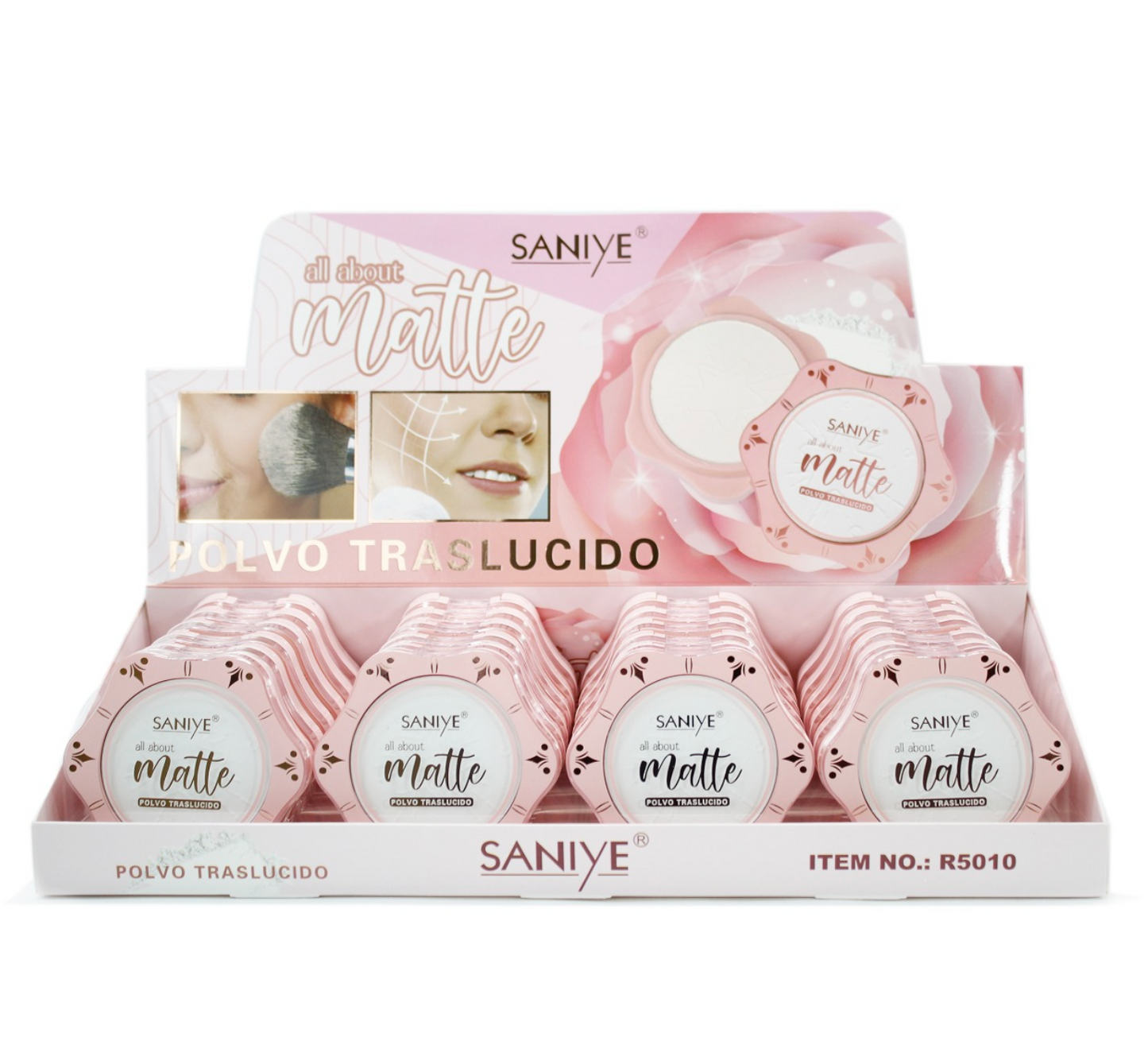 Polvo Traslúcido R5010 (24 Piezas)