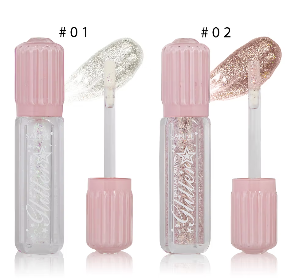 Sombra líquida con glitter R9037( 24 piezas)