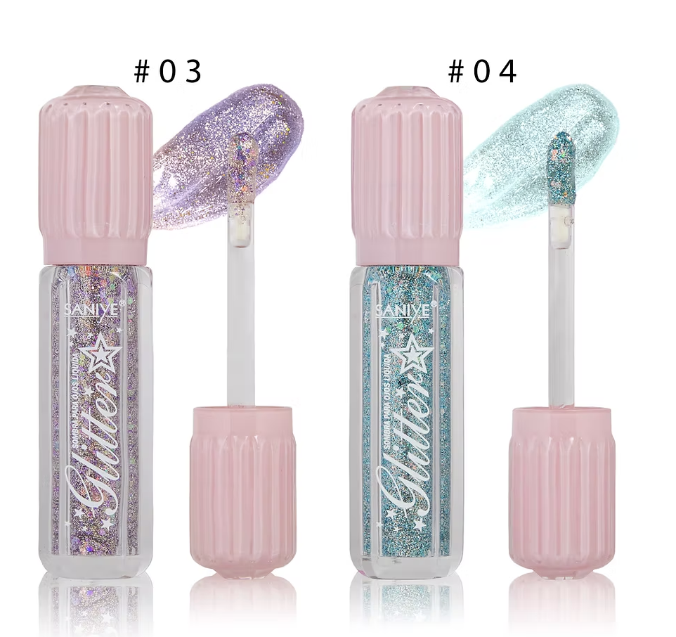 Sombra líquida con glitter R9037( 24 piezas)