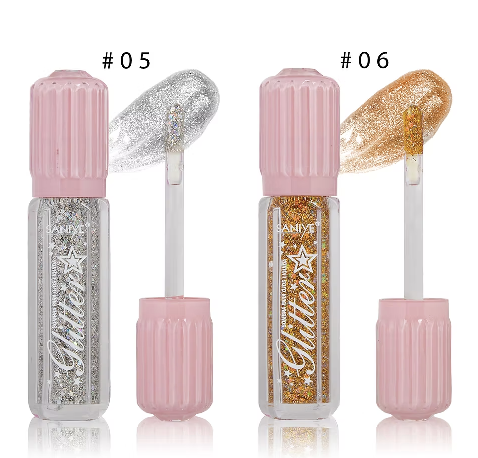 Sombra líquida con glitter R9037( 24 piezas)