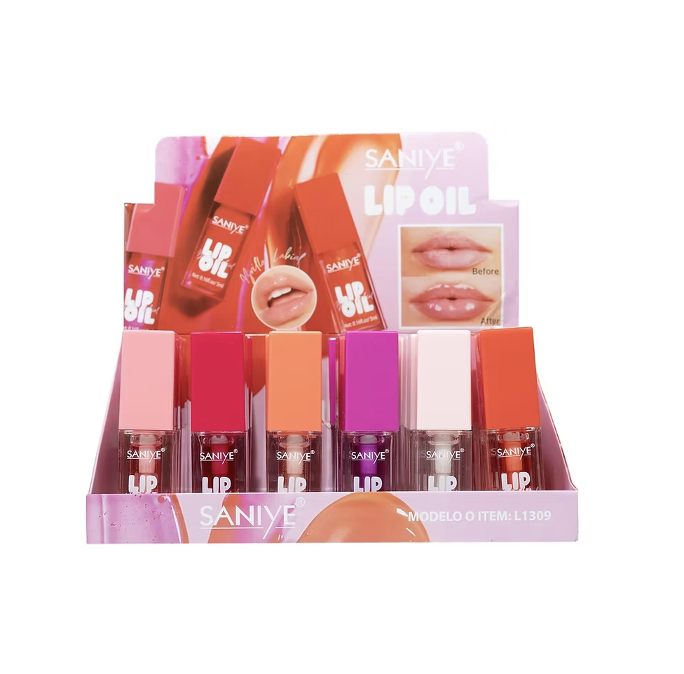 Lipgloss Hidratante L1309 (caja con 24 piezas)