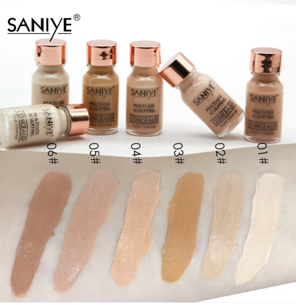 Corrector Líquido R1186 (24 Piezas) 6 Tonos Disponibles