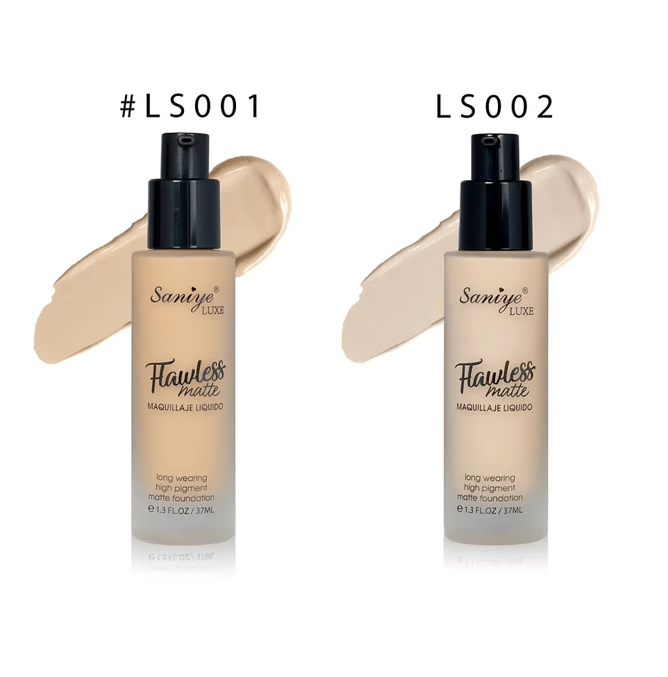 Maquillaje Líquido mate LS007 (12 pzas)
