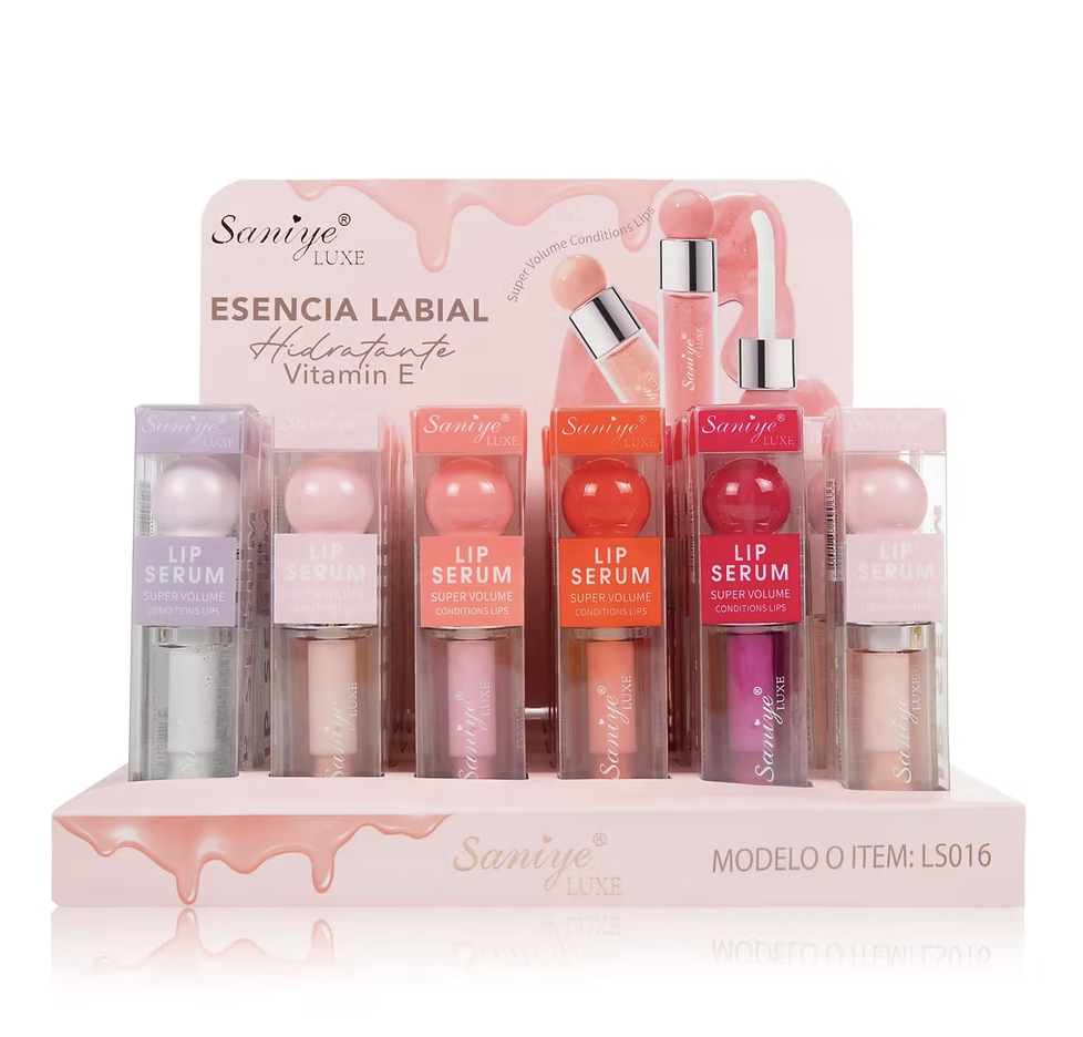 Lipgloss Hidratante LS016 (caja con 24 piezas)