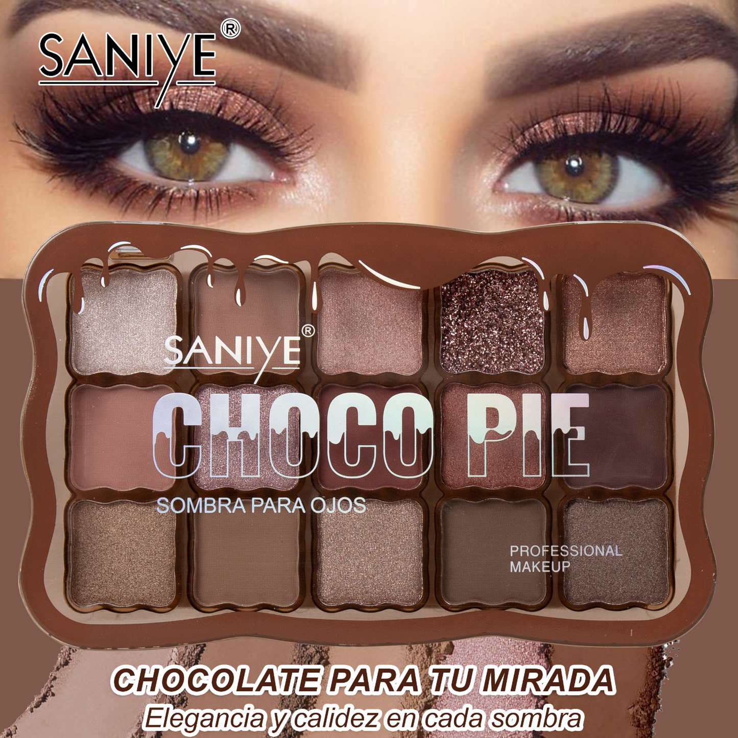 Sombras E1524 CHOCO PIE (12 piezas)