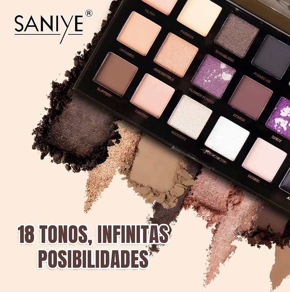 Sombra para ojos E1819 (6piezas)