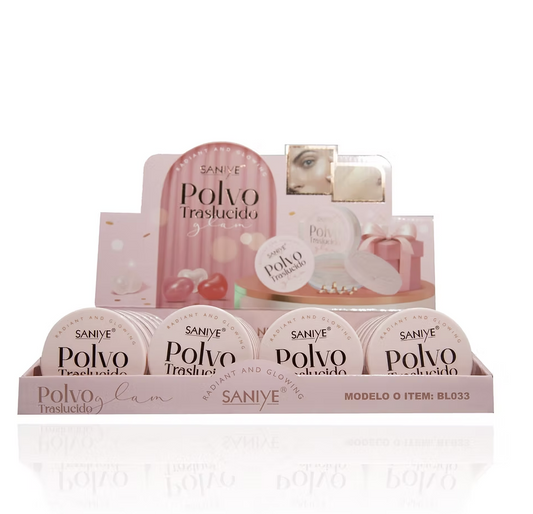 Polvo traslúcido bl033 Saniye (24 Piezas)