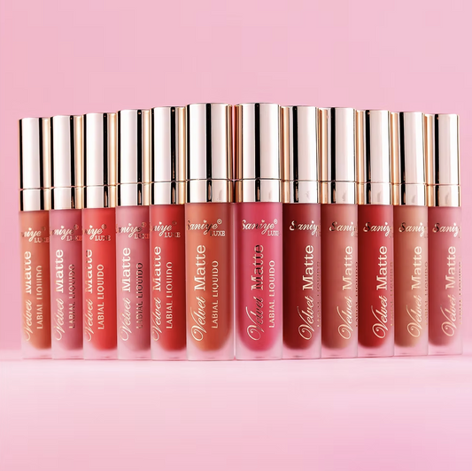 Labial líquido velvet mate LS009 (24 pzas)