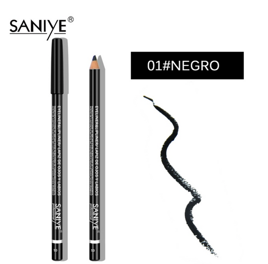 Lápices Para Ojos P1501  A negro (12 pzas)