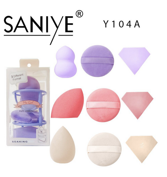 Set de esponjas Y104A(12 pzas)