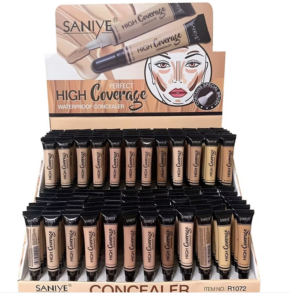 Corrector Líquido Saniye R1072 Alta Cobertura (144pzas)
