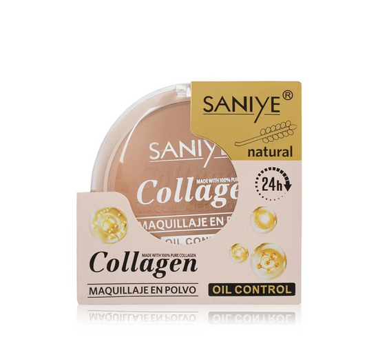 Polvo compacto con colágeno R1025G (12 Piezas)