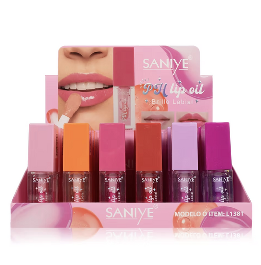 Lipgloss Hidratante L1381 (caja con 24 piezas)