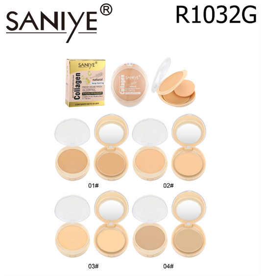 Polvo compacto R1032G  (12 Piezas)